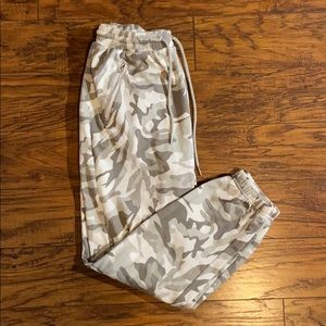 Camo sweatpants